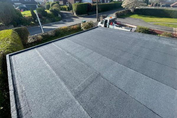 Felt roofing